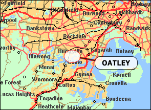 :: Oatley's Location ::
